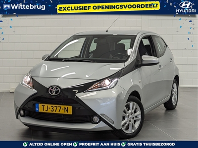 TOYOTA AYGO 1.0 VVT-i x-pose NAVIGATIE | CLIMATE CONTROL | 5 DEURS | LEUKE ZUINIGE AUTO!