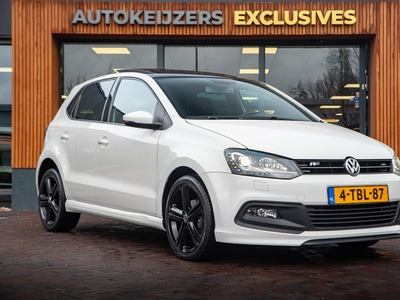 VOLKSWAGEN POLO 1.2 TSI R-Line Edition Panodak Cruise Clima Navi 17''LM Automaat!