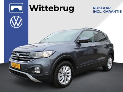 VOLKSWAGEN T-CROSS 1.0 TSI 95pk Life Navigatie / Parkeersensoren / Climatronic / Extra getint glas