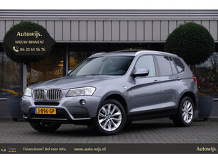 BMW X3 XDrive35i High Executive|HUD|Leder|Panodak|Xenon|Stoelverw