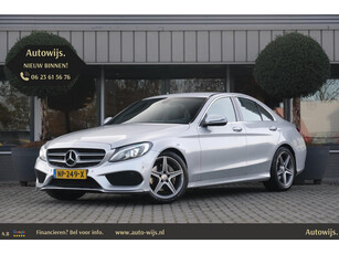 Mercedes-Benz C-klasse 180 AMG Sport Edition|Leder|Camera|Origi NL|Navi