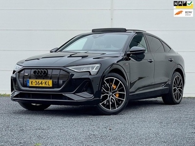 Audi E-tron Sportback 50 quattro Orig NL Pano S-Line Black