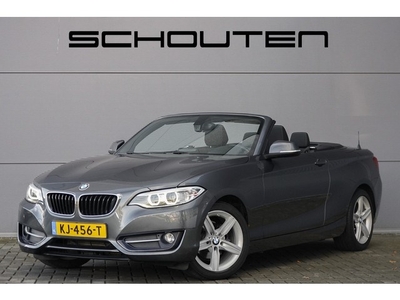 BMW 2 Serie Cabrio 218i Sport Navi ECC Sportstoel PDC