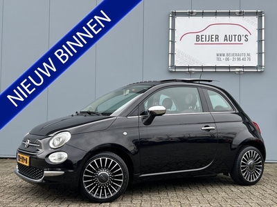 Fiat 500 0.9 TwinAir Turbo Lounge Schuifdak/Leer/Navi.