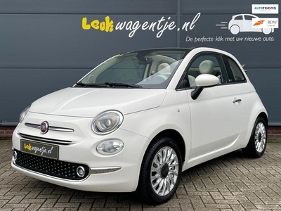 Fiat 500 C 1.2 Lounge Cabrio VERKOCHT * Nu de zon nog …