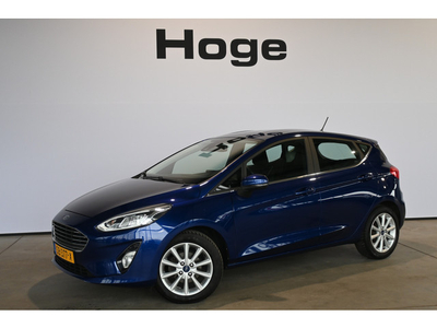 Ford Fiesta 1.0 EcoBoost Titanium Ecc Cruise control Navigatie Dealer Onderhouden! Inruil Mogelijk!