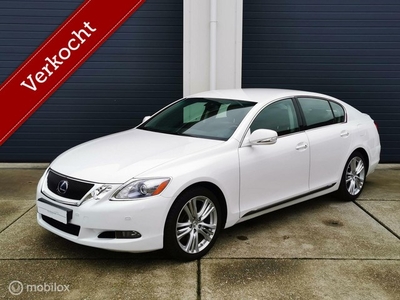 Lexus GS 450h 3.5 V6 hybride zuinig, onwijs snel en