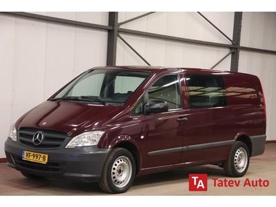 Mercedes-Benz Vito 113 CDI LANG DC DUBBEL CABINE AUTOMAAT