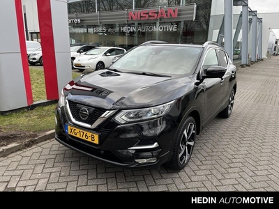 Nissan QASHQAI 1.2 DIG-T TEKNA Nav., 4 Camera's, Leer/Stof