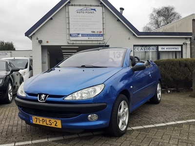 Peugeot 206 CC 1.6-16V COUPE CABRIO NIEUWE APK