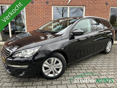 Peugeot 308 SW 1.2 PureTech Blue Lease Pack VERKOCHT! PANORAMADAK / LED / NAVIGATIE / PARKEERSENSOREN VOOR + ACHTER / CRUISE / AIRCO / CLIMA