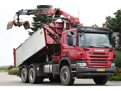 Scania P340 !!6x4!!4X4!!6X2!! KRAAN/KIPPER!!EURO5!