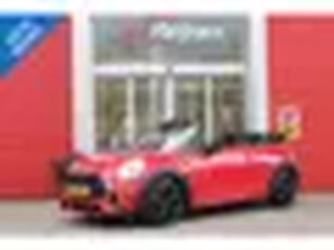 Mini Mini Cabrio 1.5 136PK AUTOMAAT COOPER JCW JOHN COOPER WORKS INTERIEUR/EXTERIEUR NAVIGATIE