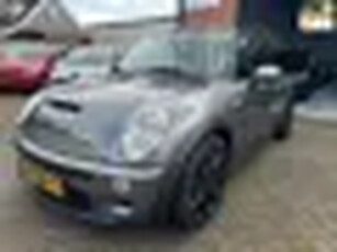 Mini Mini Cabrio 1.6 John Cooper Works Chili 211pk NAVI-PDC-CRUISE-CLIMA-LEDER