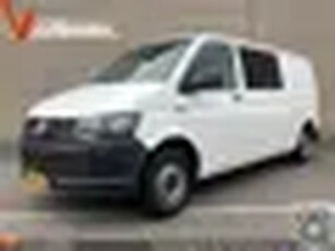 Volkswagen Transporter 2.0 TDI L2H1 Comfortline € 8.850,- NETTO! Dubbel Cabine Navi Airco