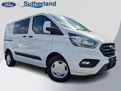 Ford TRANSIT CUSTOM 300 2.0 130pk TDCI L1H1 Trend DC | Dubbele Cabine | 130 PK | Camera | Airco | Bijrijdersbank | Airco | Bluetooth| PDC achter | Cruise control |Cruise control etc.