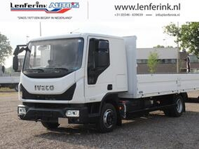 Iveco EUROCARGO ML75E21 210 pk Open Laadbak LxBxH 557x247x49 cm Airco, Luchtvering op Achteras, Slaapcabine