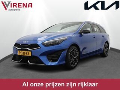 KIA CEE D Ceed Sportswagon 1.5 T-GDi GT-Line - Glazen schuif-/kanteldak - LED koplampen - Navigatie - Camera - Fabrieksgarantie tot 02-2030