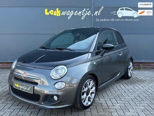 Fiat 500 0.9 TwinAir Turbo GQ *leer *xenon *ecc *duotone *16”