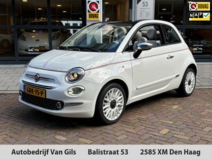 Fiat 500 1.2 DolceVita CABRIOLET | AIRCO | LEDER | LMV | PDC | NAVIGATIE | CRUISE CONTROL | BLUETOOTH |