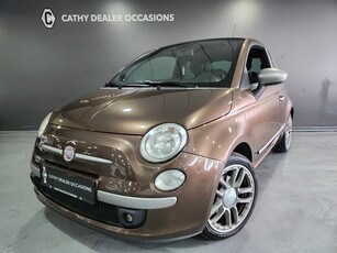 Fiat 500 1.4-16V byDiesel 101PK Climate Panoramadak Leder Spec. Uitvoering!