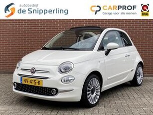 Fiat 500C 0.9 TwinAir T Lounge NAVI CLIMA PARKEERSENSOREN