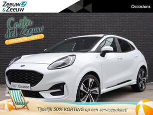 Ford Puma 1.0 EcoBoost Hybrid ST-Line 125pk | Dealer onderhouden | Stoel- stuur en voorruitverwarming | Navigatie | 19'' lichtmetalen velgen | Parkeer sensoren