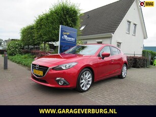 Mazda 3 2.0 GT-M (Navi,Camera,Cruise,PDC,Stoelverwarming,Head-up display,Keyless entry) --66.456 Km--