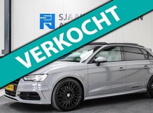 Audi S3 SPORTBACK 2.0TFSI A3 Quattro 390pk S-Tronic 2e Eig|Audi Exclusive|Nardo Grey|Panoramadak|Supersport Kuipstoelen|B&O|Camera