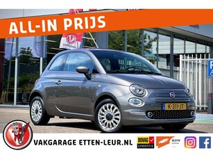 Fiat 500 1.0 Hybrid Star / APPLE + ANDROID / PARKEERSENSOREN / CRUISE