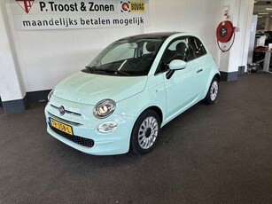 Fiat 500 0.9 TwinAir Turbo Lounge Panoramadak/Licht metaal/Cruise control/Airco/Lage km-stand/Dealeronderhouden