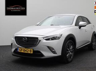 Mazda CX-3 2.0 SkyActiv-G 120 GT-M 2015 | NAP | Automaat | 100% onderhouden | Stuurbediening | Navigatie | Cruise controle | Bluetooth | Camera | Bose | 18 inch | Onderhoudsboekjes