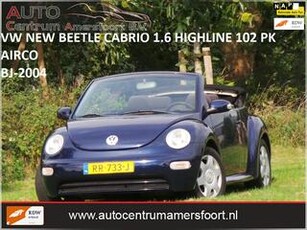 Volkswagen BEETLE (NEW) Cabriolet 1.6 Highline ( AIRCO + INRUIL MOGELIJK )