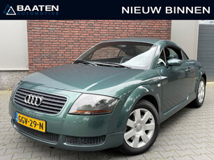 Audi TT 1.8 5V Turbo 180 PK | Steppegras Groen | Vol Leder | 1e eig | Stoelverwarming |