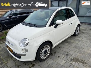 Fiat 500 1.2 Lounge *airco *bluetooth *panorama *VERKOCHT*