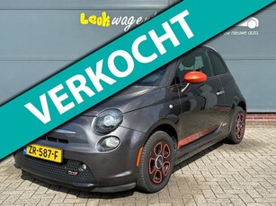 Fiat 500 E 24kwh Automaat *elektrisch *schuifdak *leder *ecc