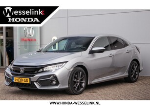 Honda Civic 1.0 i-VTEC Elegance automaat All-in rijklaarprijs Nav Ad. Cruise Cam Dealerond.