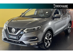 Nissan Qashqai 1.3 DIG-T 159 DCT7 Tekna AUTOMAAT | PANORAMADAK | TREKHAAK | ADAPTIEVE CRUISE CONTROL | CAMERA | PARKEERSENSOREN VOOR-EN ACHTER | COMPLETE AUTO!