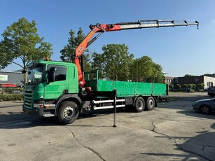 Scania P380 6X2 EURO 4 + PALFINGER PK16502 + REMOTE CONTROL