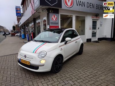 Fiat 500 1.2 Lounge AircoStripingLM-Velgen12mnd