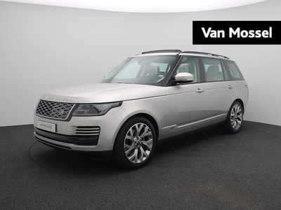 LAND ROVER RANGE ROVER P400e LWB Autobiography | Long Wheelbase | Head Up | Rear Seat Entertainment | 1e Eigenaar | Panorama Dak | Massage Functie | 21 Inch | Adaptieve Cruise | Cold Climate Pack |