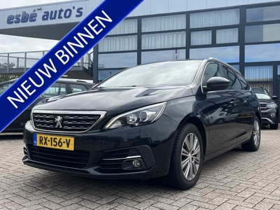 PEUGEOT 308 SW 1.2 PureTech 130 pk Blue Lease Premium Navigatie Panoramadak Camera Dab Parkeersensoren v+a Carplay Lmv Historie aanwezig NL auto