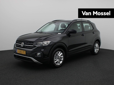 VOLKSWAGEN T-CROSS 1.0 TSI Life 110 PK | Navigatie | Apple Carplay | Android Auto | Parkeersensoren | Digital Cockpit Pro | Inklapbare spiegels | Fabrieksgarantie | Adaptive Cruise Control | Rijstrookhulp |