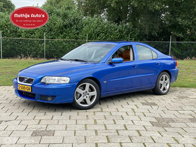 Volvo S60 2.5 R AWD 300pk! Leder *sonic blue!*