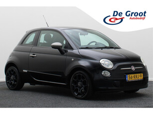 Fiat 500 0.9 TwinAir Plus Airco, Leder/Stof, Radio-CD, Elektrisch Pakket, 16''