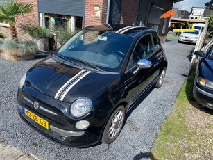 Fiat 500 1.4-16V Sport 101PK Clima, Leer