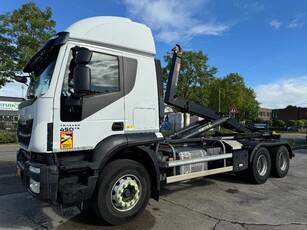 Iveco Stralis 450 6X4 - EURO 6 + MARREL 20T HOOK (bj 2017)