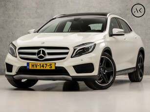 Mercedes-Benz GLA 180 AMG (PANORAMADAK, GROOT NAVI, HARMAN/KARDON, LEDER/ALCANTARA, CRUISE, LED, ZWART HEMEL, NIEUWSTAAT)