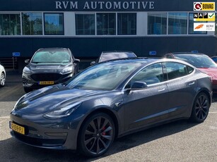 Tesla Model 3 Performance AWD 75 kWh UNIEKE KMSTAND! ORG.