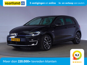 Volkswagen e-Golf business [ Dynaudio Cam Nav Keyless Stoelverw ]